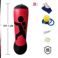 Balo cốc bơm hơi đấm bốc cột thanh niên tập thể hình dọc giải nén bao cát túi Sanda tập đấm bốc