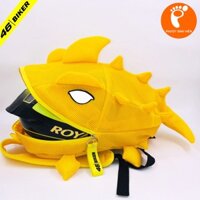 Balo Con Khủng Long Vải Lưới Màu Vàng Siêu Dễ Thương Đựng Nón Fullface