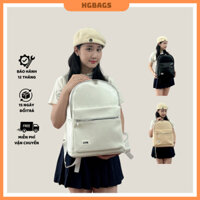 Balo Da Đi Học HGBags CMS – Kiểu Dáng Basic, Da PU Chống Thấm Nước, Đựng Vừa Laptop 15.6inch, 41x30x13cm – AA46