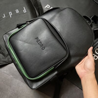 Balo da nam Pedro phối viền xanh (hình thật siêu xịn đẹp)