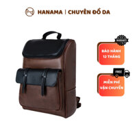 Balo da PU cao cấp pro chống nước thời trang nam và nữ - kích thước 30cm x 43cm HNBON 4