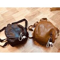 BALO DA PU KÈM GẤU NÊU ĐEN