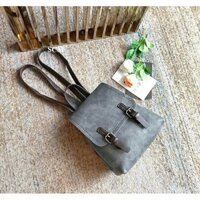 Balo da vân 2 khóa  ba lô da thời trang nữ dùng đi chơi, đi học, du lịch, sinh viên, học sinh