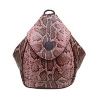 Balo Da Vân Trăn Nữ Đeo 2 Kiểu Hồng 26H.35