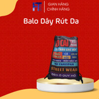 Balo Dây Rút Da 30*25 cm, Balo Du Lịch In Hình 63 Tỉnh Thành, Nhỏ Ngọn, Tiện Lợi, Bền Bỉ - Hàng mới về