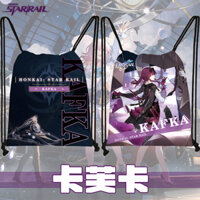 Balo dây rút vải Canvas honkai star rail ( kafka sói bạc blade jingyuan seele luacha danheng clara)