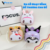 Balo Dễ Thương Sanrio,Kuromi,Hello Kitty Cho Bé - Balo Hoạt Hình Phong Cách Siêu Bền Siêu Nhẹ Cho Trẻ Mẫu Giáo Schoolbag