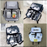 Balo Degrey Basic BaMa Loang Màu TieDye Nam, Nữ Chống Thấm Nước Tặng Sticker