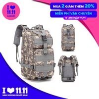 Balo Đẹp, Balo Du Lịch - Phượt, Leo Núi, Balo Nam, Balo Chiến Thuật 3P Cao Cấp, Chống Thấm Nước, Chống Bụi Bặm