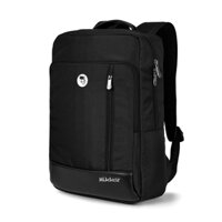 Balo đẹp dành cho nam - nữ Mikkor The Ralph có ngăn chống sốc laptop 14.5 inch - Black