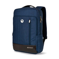 Balo đẹp dành cho nam - nữ Mikkor The Ralph có ngăn chống sốc laptop 14.5 inch - Navy