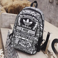 balo đi học adidas hoạt tiết đen trắng thời trang