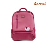 Balo đi học, balo cho học sinh nữ cấp 1 màu hồng dễ thương Ladoda BL130