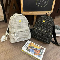 Balo đi học, balo đi chơi vải dạ kim tuyến size 40 vừa A4 tặng kèm móc khóa bản quai to siêu đẹp