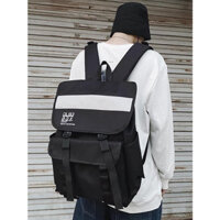 Balo đi học, cặp chất PVC học sinh Fumia vừa A4 phong cách basic đơn giản vừa A4