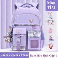 Balo Đi Học Cho Bé mẫu mới 2024 thiết kế dễ thương- Balo Chống Nước Siêu Nhẹ