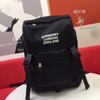Balo đi học đi du lịch burberry vải nylon bền trang trí thương hiệu logo dây đeo trước ngực được thiết kế nhiều túi