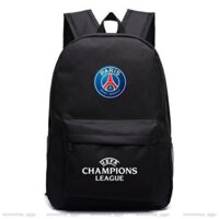 Balo đi học in Logo Champions League Juventus C Luo Liverpool Hotspur Chelsea Real Madrid Manchester United 2 mẫu mới