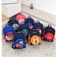 Balo đi học mẫu giáo, cặp mầm non cho bé trai, bé gái siêu nhẹ: Ngựa pony, công chúa, khủng long, người nhện, chó cứu hộ
