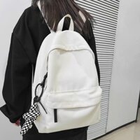 Balo đi học nam nữ học sinh cấp 2 cấp 3 cặp đi học nữ basic đựng laptop 15.6 inch chống nước BL03