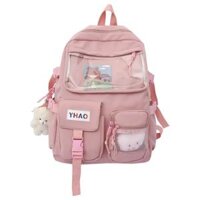 balo đi học nữ đi chơi du lịch cặp học sinh cấp 1 2 3 ba lô ulzzang giá rẻ đẹp