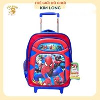 BALO ĐI HỌC SIÊU NHÂN NHỆN SPIDERMAN Balo cần kéo - BALO HỌC SINH đi học cho bé trai tiểu học cấp 1 LIỚP 1 2 3