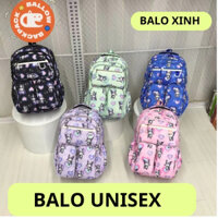Balo đi học thời trang nam nữ học sinh sinh viên ulzzang cặp sách cho bạn chất liệu vải cao cấp2031