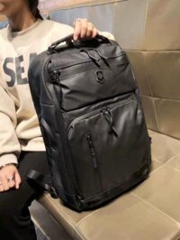 balo đi phượt Ba Lô Thương Hiệu Hồng Kông Ba Lô Nam 2023 Kinh Doanh Mới Dung Tích Lớn Túi Máy Tính Nhẹ Du Lịch Ba Lô Nữ balo du lịch nam cao cấp balo du lịch