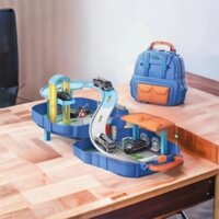 Balo đồ chơi ráp Gara ô tô- đường đua phiêu lưu cho bé