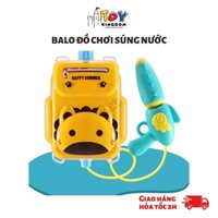 Balo Đồ Chơi Súng Nước TOYKINGDOM- Tăng Cường Sự Vận Động Dành Cho Bé Từ 2-6 Tuổi