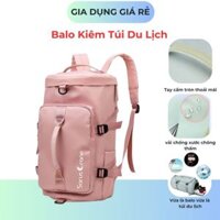 Balo Du Lịch 🎒 Ba lô Kiêm Túi Du Lịch Đa Năng Có Ngăn Để Giày Sarus Crane