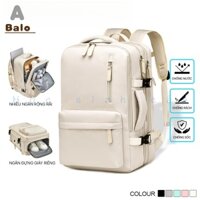 Balo du lịch cao cấp chống nước chống sốc laptopcó ngăn đựng giày riêng , Balo đựng laptop nữ nam
