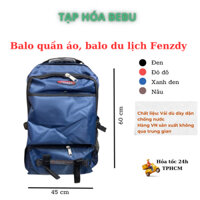 Balo Du Lịch / Phượt, Balo Quần Áo Fenzdy Cỡ Lớn - Phong Cách Thể Thao Vải Bố Dày Siêu Bền
