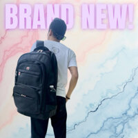 Balo du lịch siêu to khủng lồ, chống thấm nước, hàng cao cấp size 62cm dung tích 60L BALO Bag