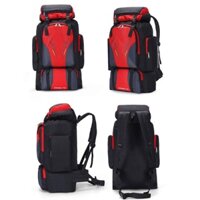 Balo du lịch vải dù chống thấm phượt/ leo núi/ trekking có dung tích lớn 70l - T0366