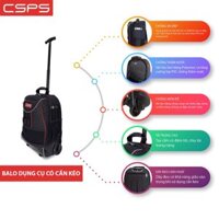 Balo đựng đồ nghề có cần kéo 36cm