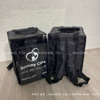 Balo đựng đồ nghề Spa ( Đen trơn ko in)