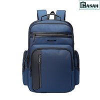 Balo đựng Laptop 16 inch BANGE quai cầm bằng da có cáp sạc ẩn kèm ngăn Zip mặt lưng cao cấp