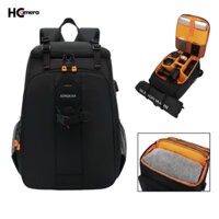 Balo Đựng Máy Ảnh và Laptop Cao Cấp HC03 Size lớn, Chống Sốc, Chống Thấm Nước - Backpack - Camera