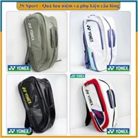 Balo đựng vợt cầu lông, tennis Yonex cao cấp BA02312EX màu mới 2024, chất liệu da PU chống nước
