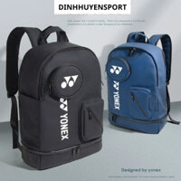 Balo đựng vợt cầu lông Yonex cao cấp, túi đựng đồ chất liệu da cao cấp chống nước thời trang SP057