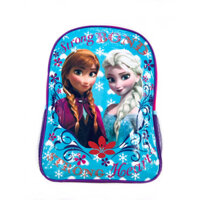 Balo Frozen, Elsa, Anna Strong Bond Strong Heart xanh tím cho nữ sinh tiểu học.