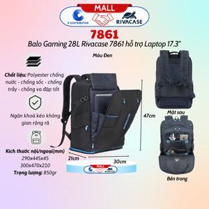 Balo gaming rivacase 7861 17.3 inch