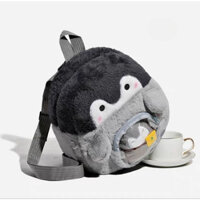 Balo gấu bông, balo mini nữ cute, balo dễ thương hình thú cho bé, túi đeo chéo Capybara dễ thương