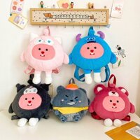 Balo gấu bông hình LOOPY, SÓI XÁM dễ thương, cute TLN53 Zavana