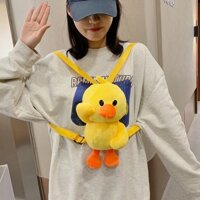 Balo gấu bông vịt vàng đáng iu hàng Quảng Châu có sẵn