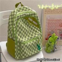 balo girl phố balo retro mỹ Cặp sách học sinh nữ sinh đại học năm 2024 ba lô học sinh trung học phổ thông ba lô dễ phối phong cách instagram kiểu Nhật sành điệu