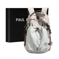 Balo hai vai vải nylon khỉ miệng to phong cách Hàn Quốc ba lô gọn nhẹ dung tích lớn cặp sách học sinh cấp 2 và cấp 3 Túi Du Lịch cự ly ngắn