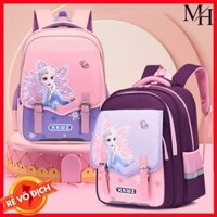 Balo hàng xịn xuất Nhật Cao cấp cho Học Sinh cấp 1,2 Siêu nhẹ, Chống Nước, cặp sách chong gù cho bé gái trai tiểu trung