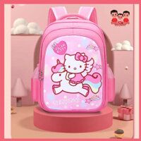 Balo hello kitty, balo chống gù cho bé, balo học sinh cấp 1 , balo mầm non hello kitty,balo hello kitty mẫu giáo